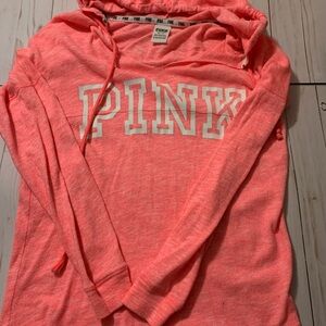 Pink Hoodie with Logo